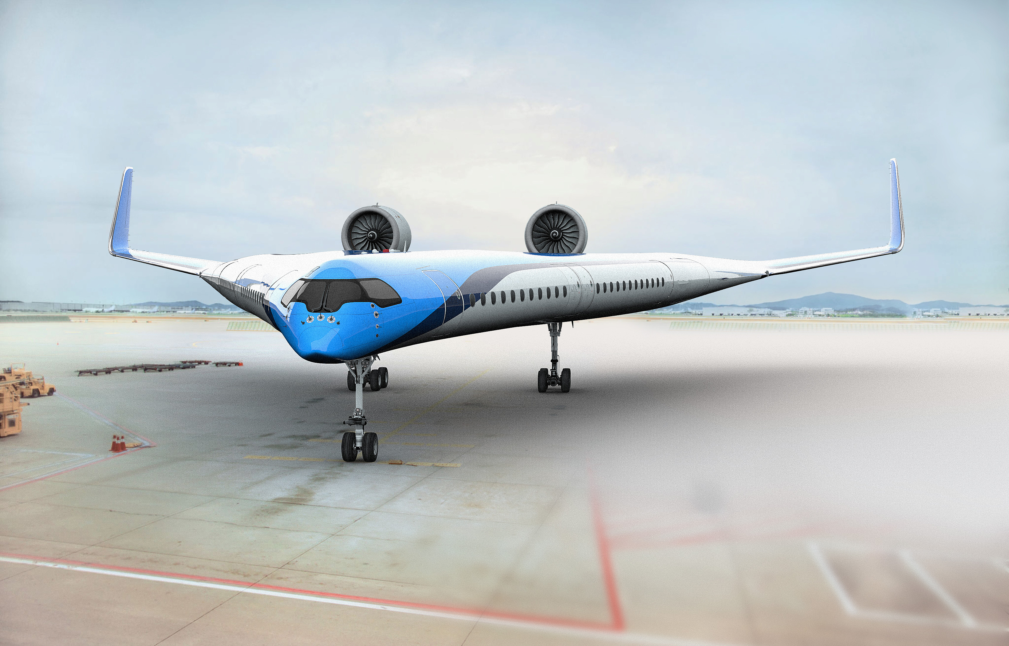 Вскоре появится первый самолёт с пассажирским салоном в крыльях