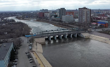 В Курганской области прогнозируют уровень воды в Тоболе в 11 метров