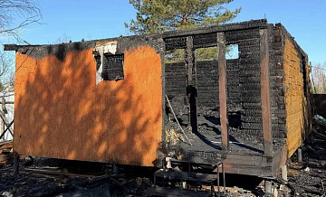 В Подмосковье загорелся частный дом, погибли ребенок и мужчина