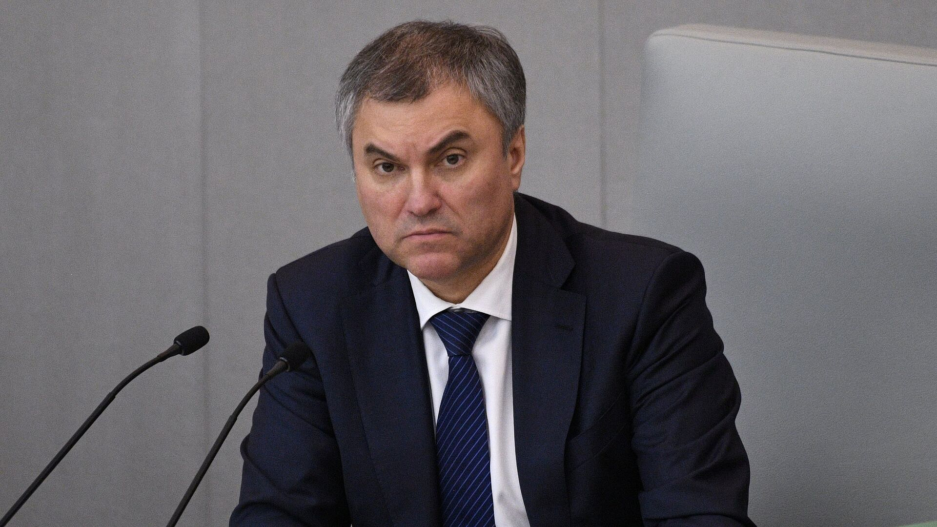 Госдума планирует новые меры по защите от мошенников, заявил Володин