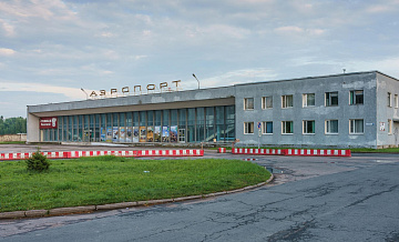 В аэропорту Пскова ограничили прием и выпуск самолетов