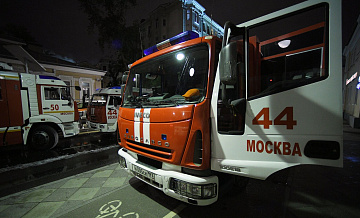 На Каширском шоссе в Подмосковье загорелся бензовоз