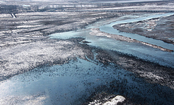 В Приангарье талыми водами подтопило почти 200 участков и 29 домов