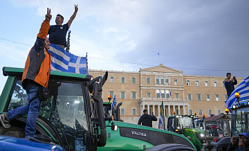 В Греции связал выступления фермеров с сокращением импорта российского газа