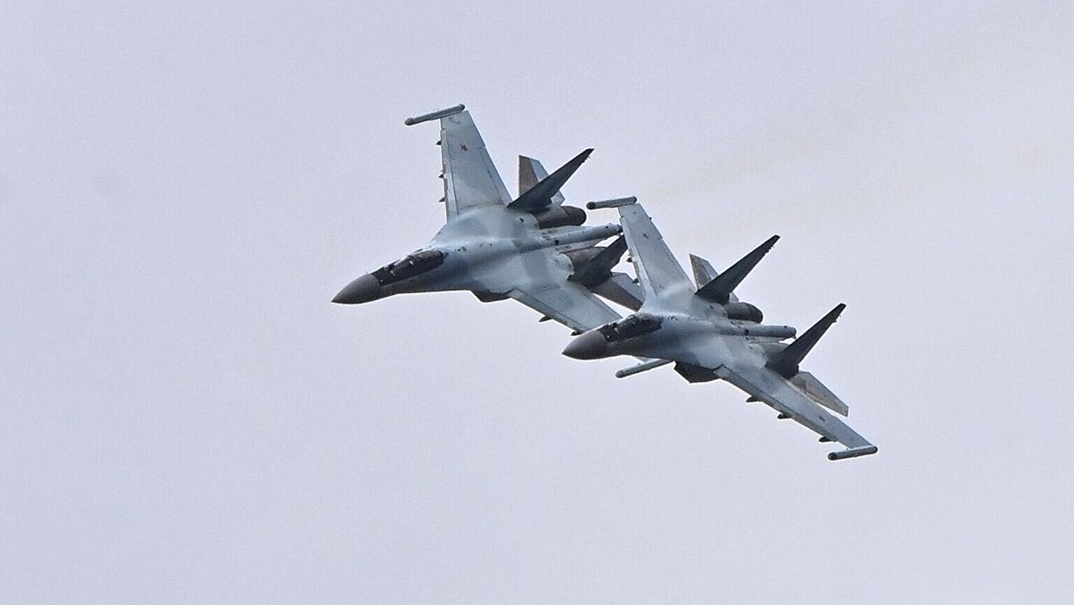 Су-35С уничтожают БПЛА на дальних подступах, рассказал летчик