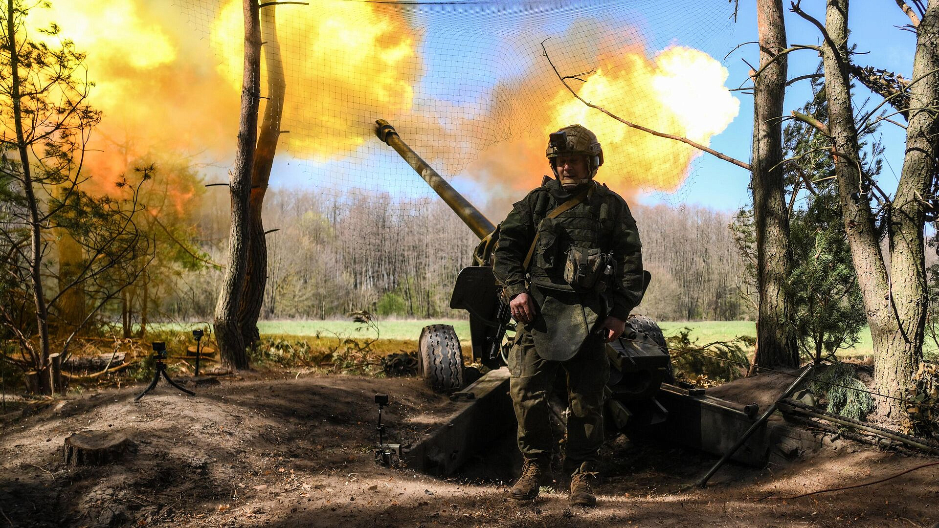 Российские военные уничтожили польскую артустановку в Харьковской области Российские военные уничтожили польскую артустановку в Харьковской области