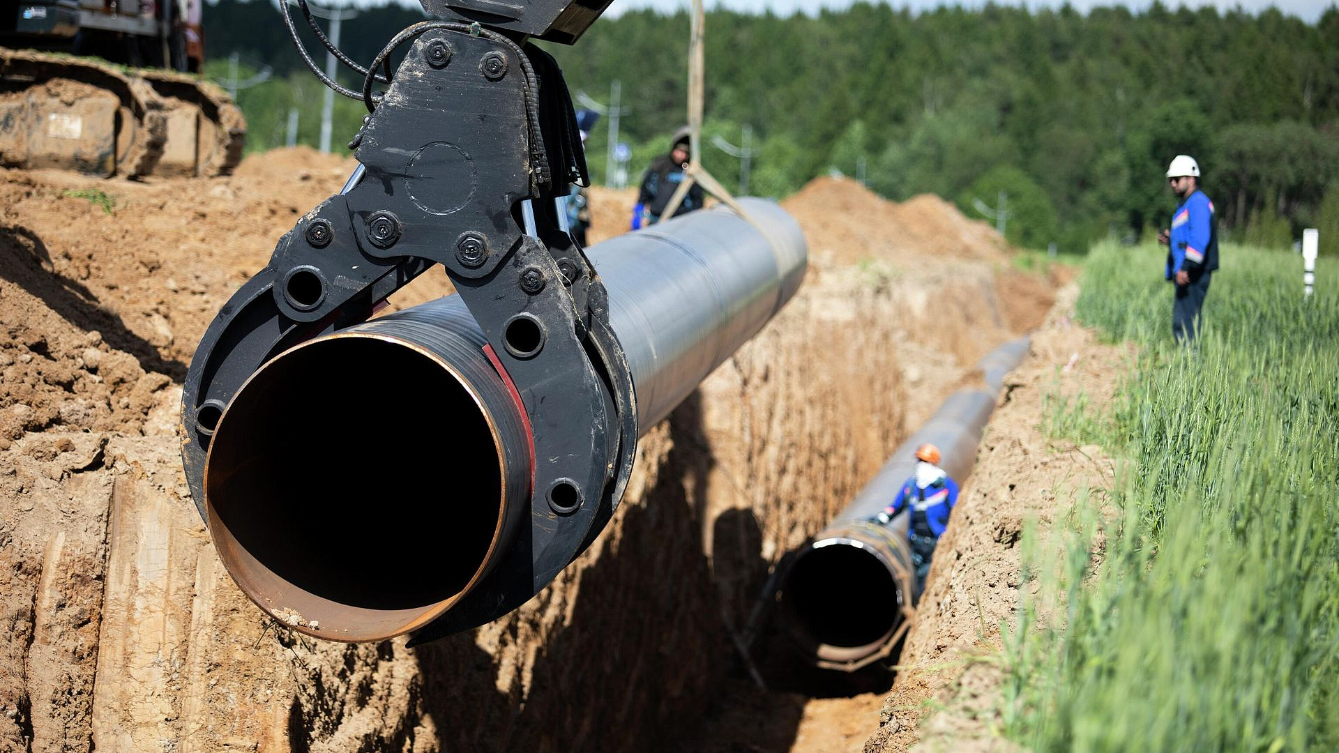 Новый газопровод на востоке Москвы уже построили на половину