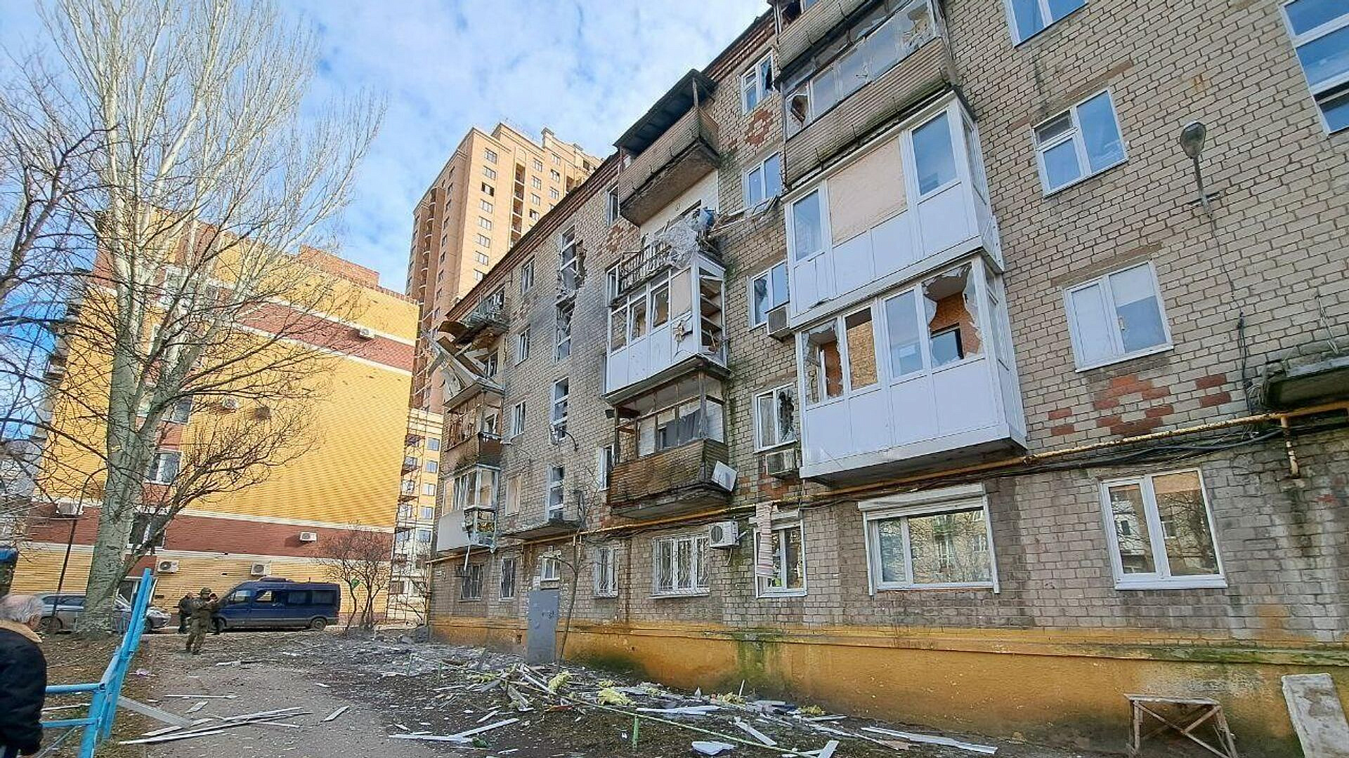 ВСУ сбросили боеприпас с дрона в Кировском районе Донецка
