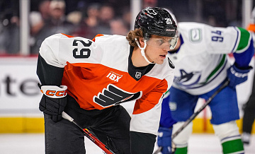 Российский хоккеист "Филадельфии" пропустит до 10 дней из-за травмы