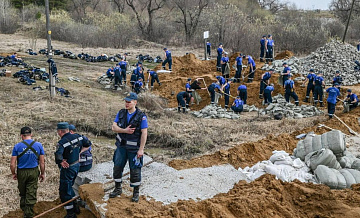 В тюменском Ишиме снизилась интенсивность подъема воды