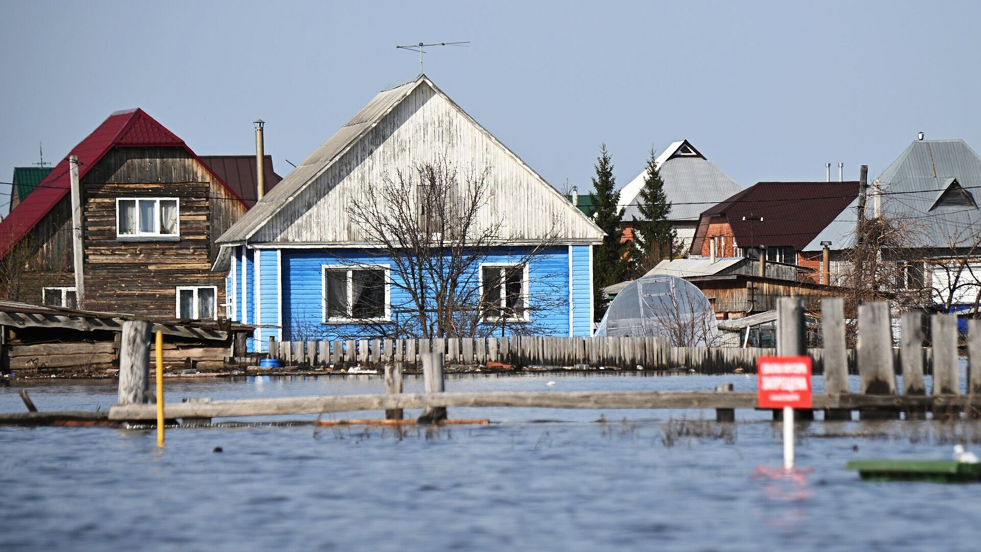 Уровень воды в реке Тобол у Кургана снизился до 707 сантиметров