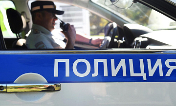 В Москве на Кутузовском проспекте перевернулся автомобиль