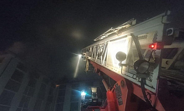 В Яхроме потушили пожар в здании психиатрической больницы