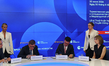 "Россия сегодня" и газета "Нянзан" подписали соглашение о сотрудничестве