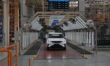 В Минске представили первый электромобиль Geely EX5 В Минске представили первый электромобиль Geely EX5