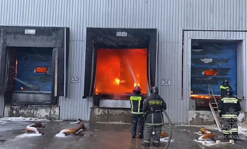 Прокуратура назвала причину пожара на складе в Подмосковье