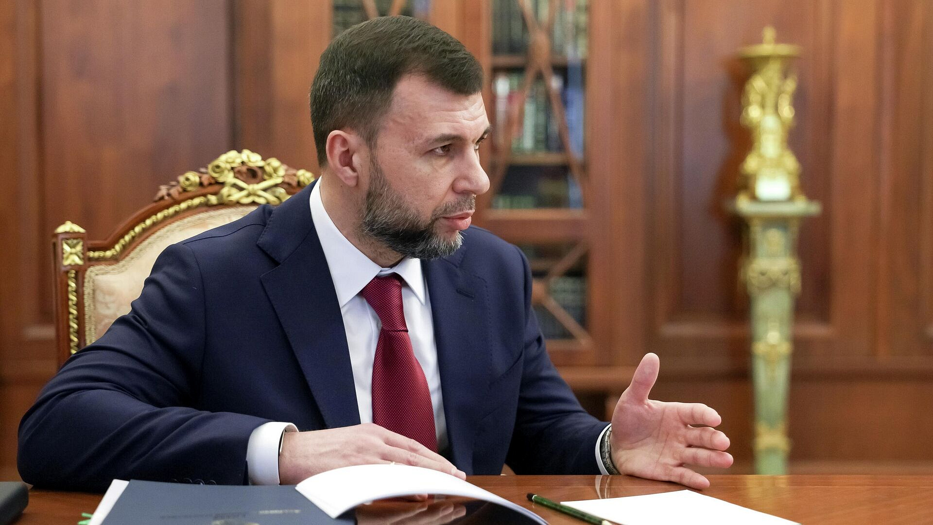 Пушилин доложил Путину о прорывных темпах строительства дорог в ДНР