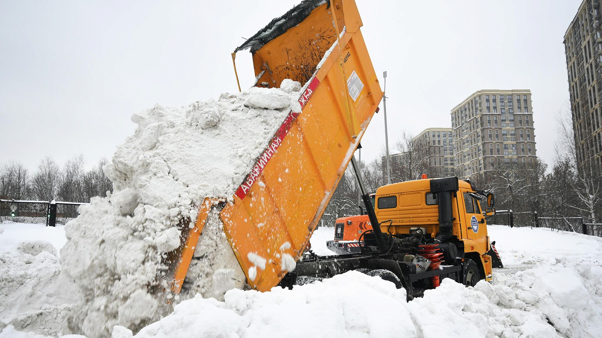 Снегоплавильные пункты Москвы рассчитаны на нынешние объемы осадков