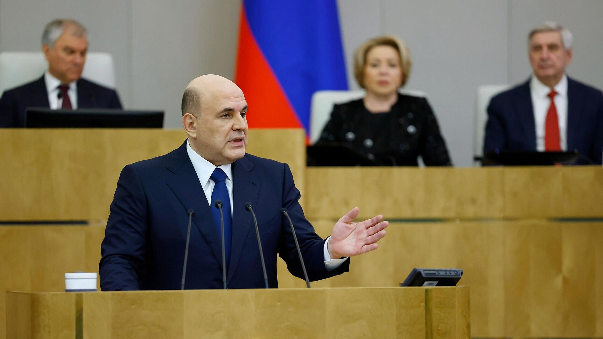 Мишустин в шутку ответил Володину, что он не коммунист Мишустин в шутку ответил Володину, что он не коммунист