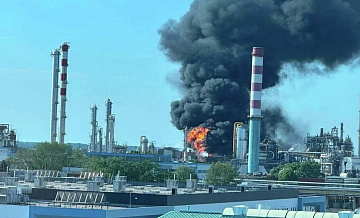 На заводе нефтегазовой компании MOL в Венгрии прогремел взрыв