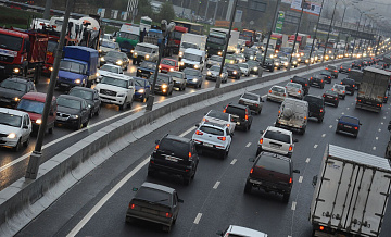 На МКАД произошло подтопление проезжей части