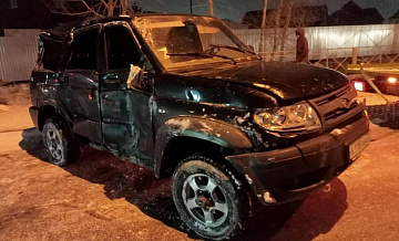 В Тюмени подросток на машине отца столкнулся с маршруткой