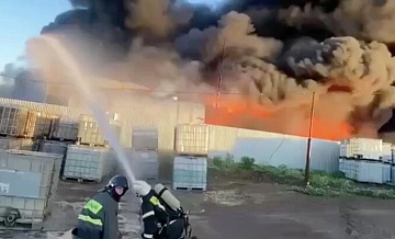 В Ульяновске ликвидировали открытое горение рядом с ТЭЦ-2