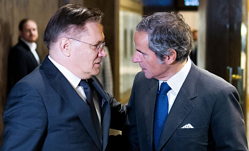 Лихачев доложил Путину об итогах визита Гросси на Запорожскую и Курскую АЭС