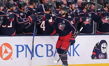 Шайба Марченко помогла "Коламбусу" обыграть "Филадельфию" в матче НХЛ