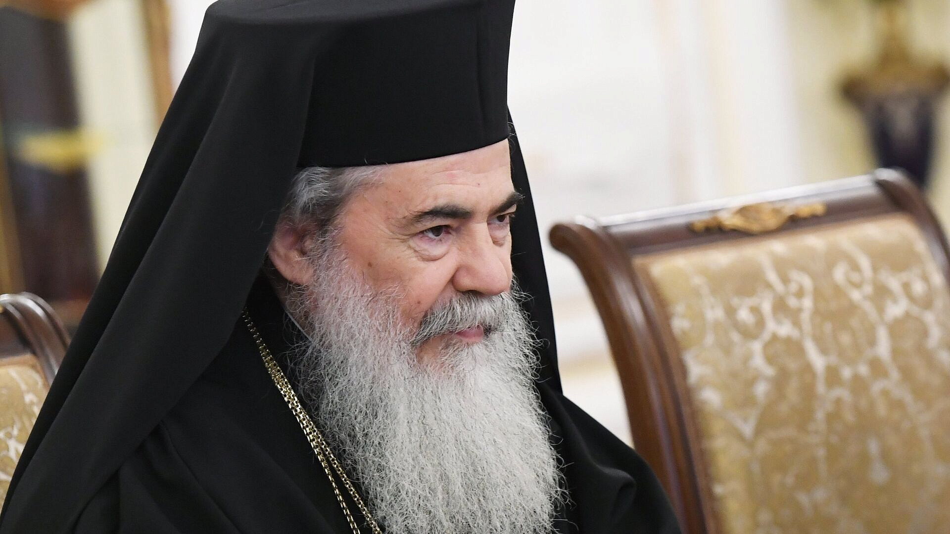 Патриарх Иерусалимский передал слова благодарности Путину