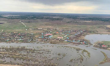 В Тюменской области вода подтопила 34 приусадебных участка