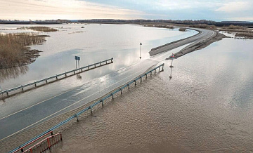 Вода в реке Ишим в селе Абатское за сутки поднялась на четыре сантиметра
