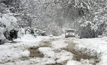 В горах Кубани и Адыгеи продлили штормовое предупреждение