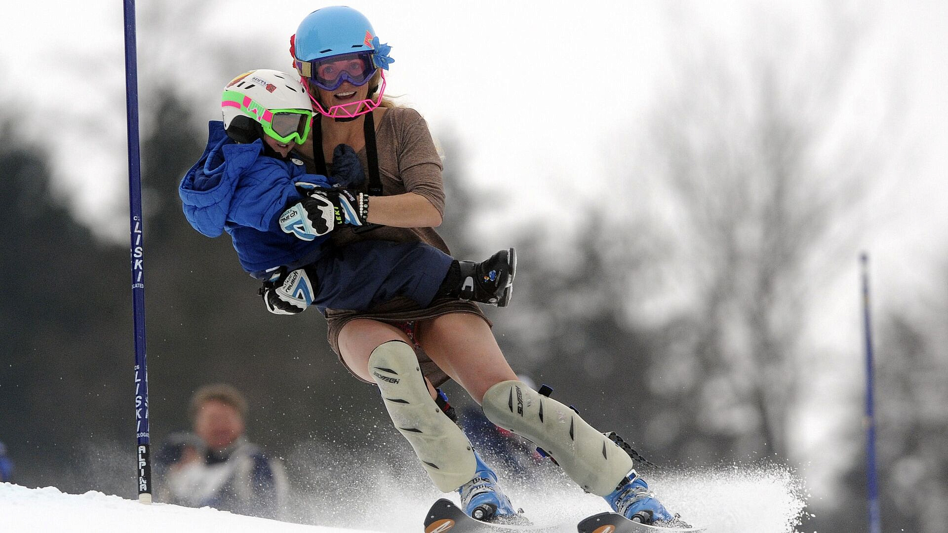 Мать и сын впервые в истории выступили на одной зимней Олимпиаде