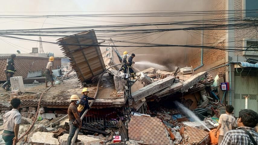 Белоруссия направила в Мьянму отряд спасателей