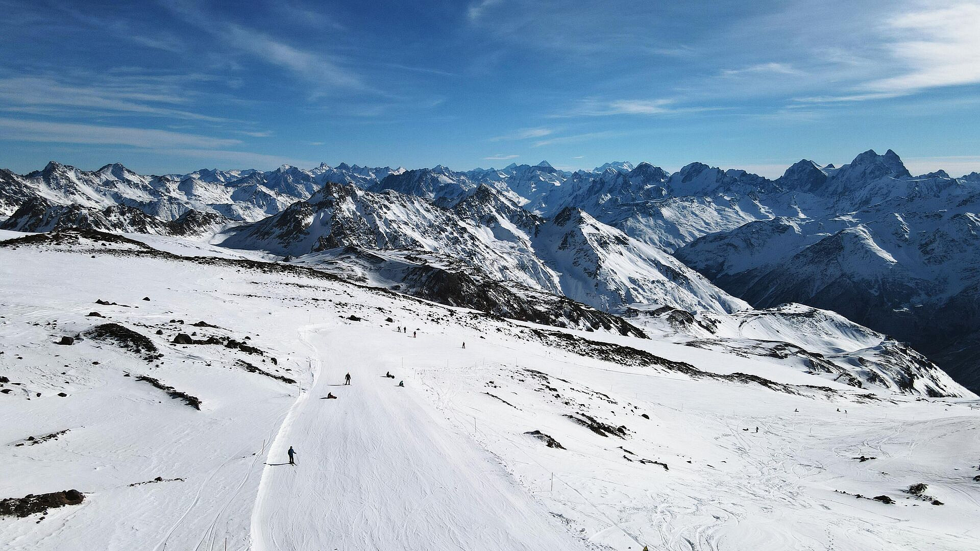 Горнолыжник из Перми получил травму в горах Кабардино-Балкарии