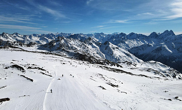 Горнолыжник из Перми получил травму в горах Кабардино-Балкарии