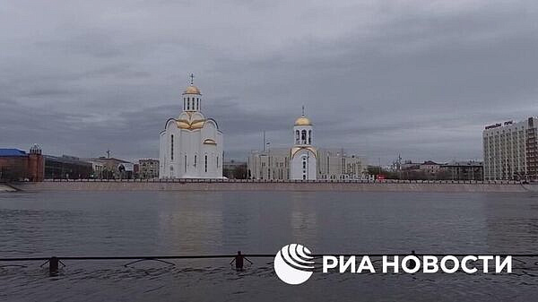 Уровень воды в реке Тобол у Кургана снизился на 13 сантиметров за сутки