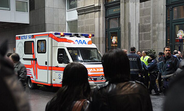 В Швейцарии на карнавале взорвался воздушный компрессор конфетти-пушки