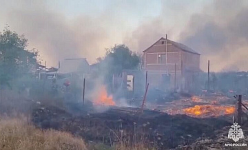 Пожар в левобережной зоне Акасайского района локализован, заявил губернатор