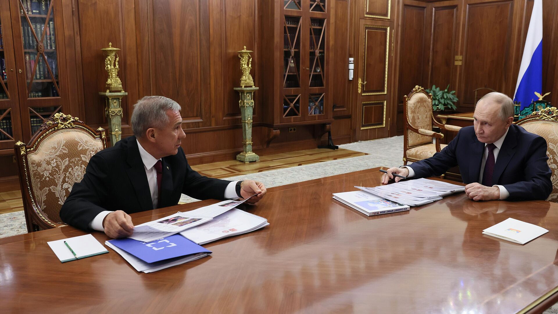 Путин отметил развитие Татарстана как одного из промышленных центров