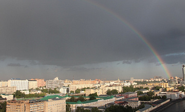 Синоптик назвала москвичам лучшее время для наблюдения радуги