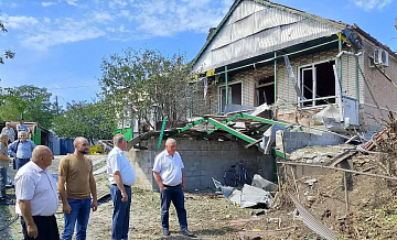 В Ростовской области 11 домов попали в зону ЧС из-за атаки ВСУ