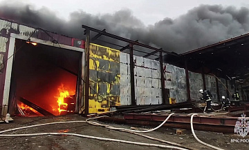 Площадь пожара в Красноярском крае выросла до 1,6 тысячи "квадратов"