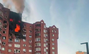 При атаке БПЛА на многоэтажки в Уфе повреждены еще три дома