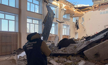 В Оренбургской области частично обрушилась крыша школы