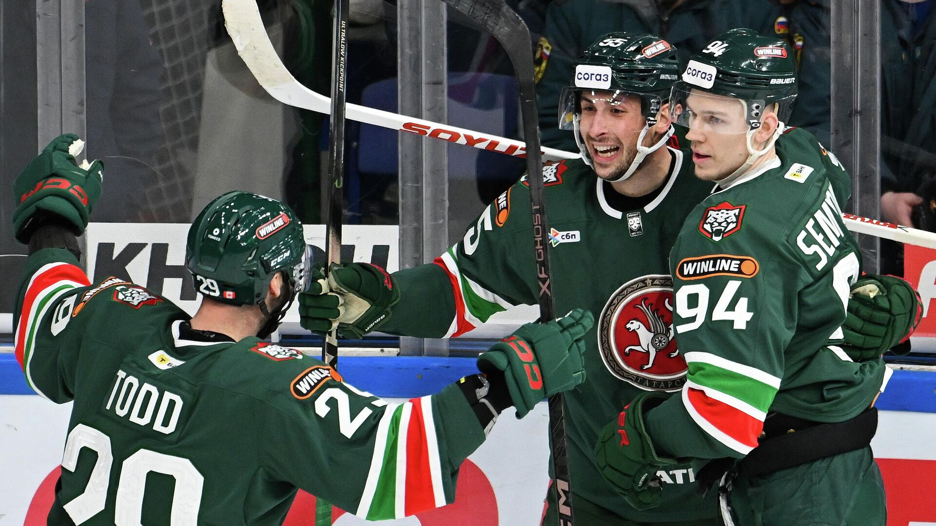 "Ак Барс" обыграл "Трактор" и вышел во второй раунд Кубка Гагарина