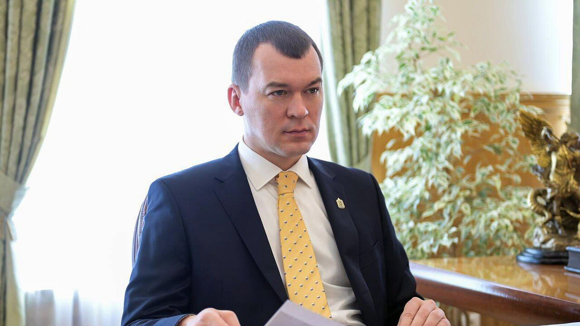 Дегтярев, предложенный на пост министра спорта, прибыл в Москву