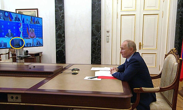 Белоусов присутствовал на совещании Путина с членами Совбеза в форме