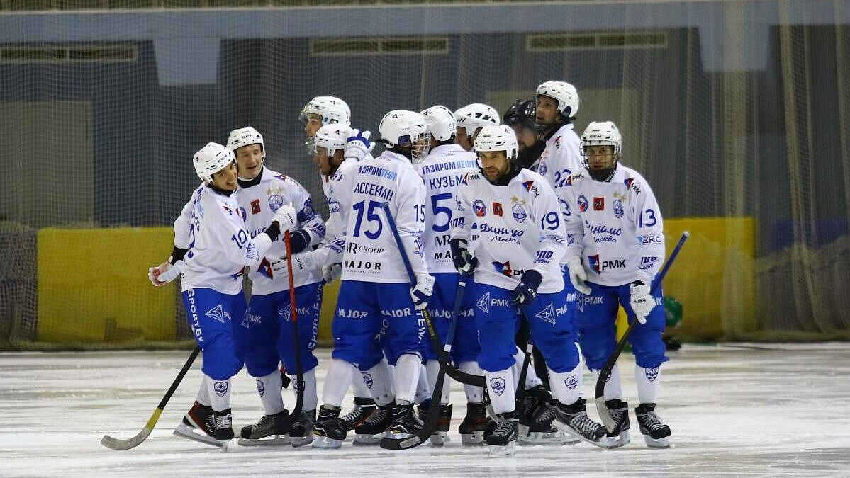 Московское "Динамо" выиграло чемпионат России по бенди